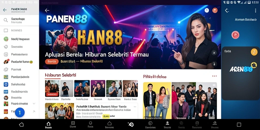 Tampilan antarmuka PANEN88 yang menarik dan informatif.